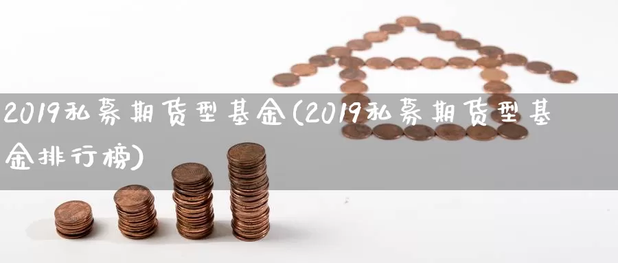 2019私募期货型基金(2019私募期货型基金排行榜)