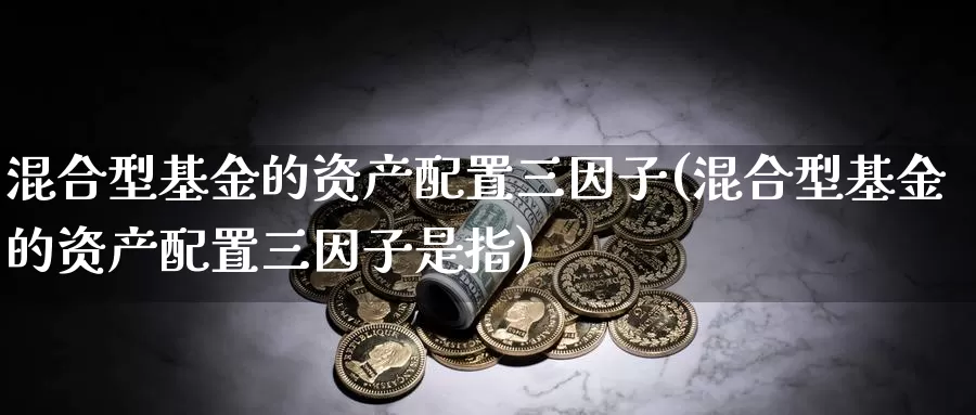 混合型基金的资产配置三因子(混合型基金的资产配置三因子是指)