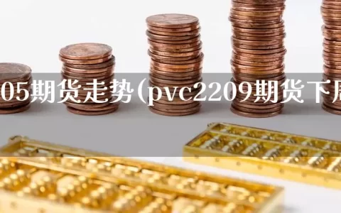 pvc1805期货走势(pvc2209期货下周走势)