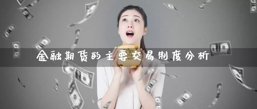 金融期货的主要交易制度分析