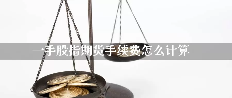 一手股指期货手续费怎么计算