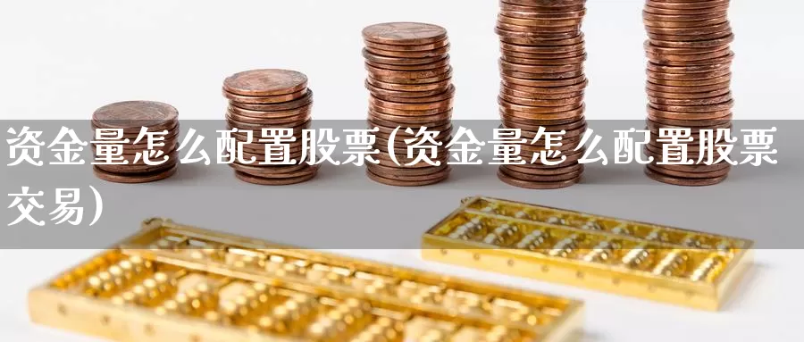 资金量怎么配置股票(资金量怎么配置股票交易)