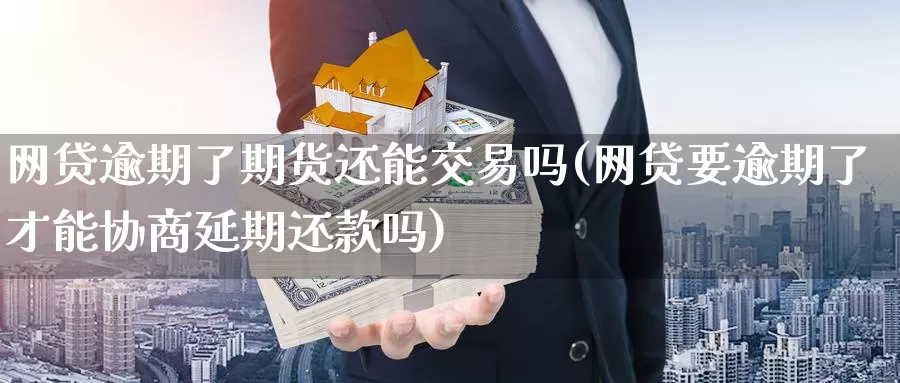 网贷逾期了期货还能交易吗(网贷要逾期了才能协商延期还款吗)