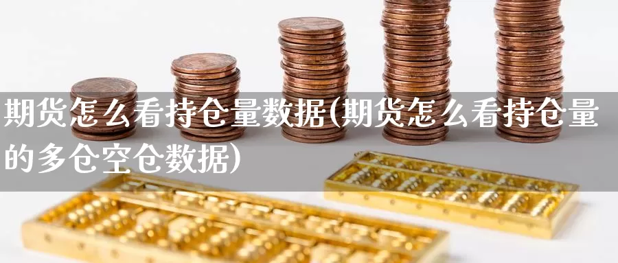 期货怎么看持仓量数据(期货怎么看持仓量的多仓空仓数据)