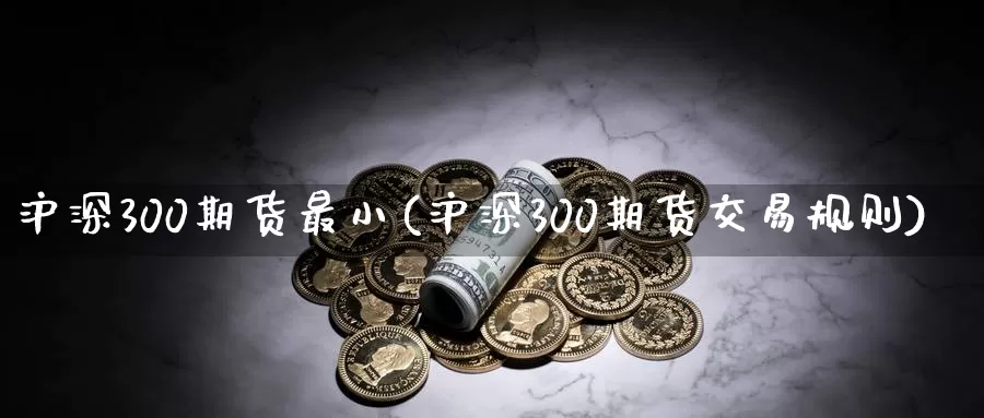 沪深300期货最小(沪深300期货交易规则)