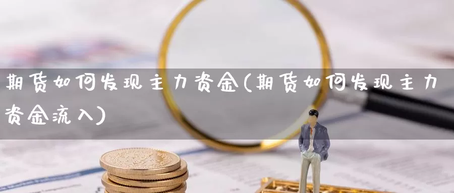 期货如何发现主力资金(期货如何发现主力资金流入)