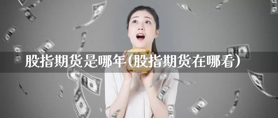 股指期货是哪年(股指期货在哪看)