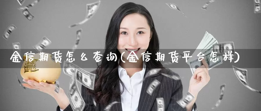 金信期货怎么查询(金信期货平台怎样)