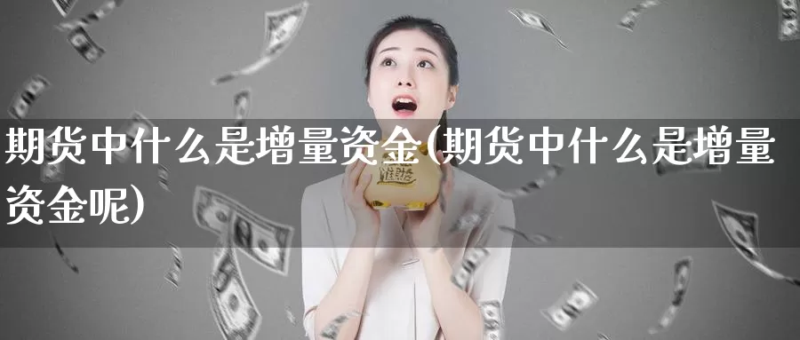 期货中什么是增量资金(期货中什么是增量资金呢)