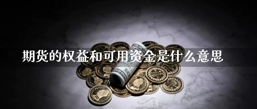 期货的权益和可用资金是什么意思