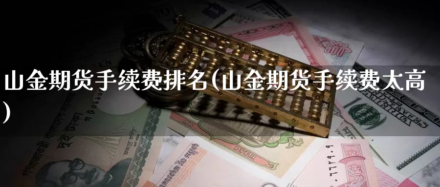 山金期货手续费排名(山金期货手续费太高)