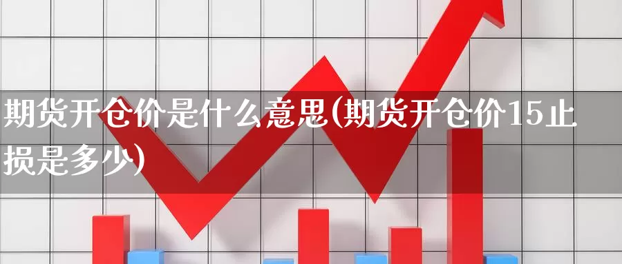 期货开仓价是什么意思(期货开仓价15止损是多少)