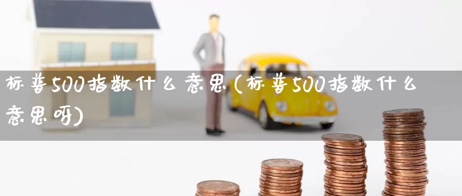 标普500指数什么意思(标普500指数什么意思呀)