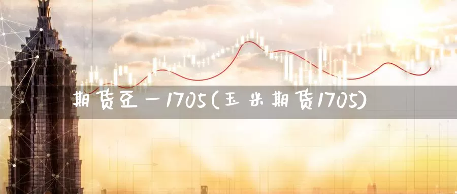 期货豆一1705(玉米期货1705)