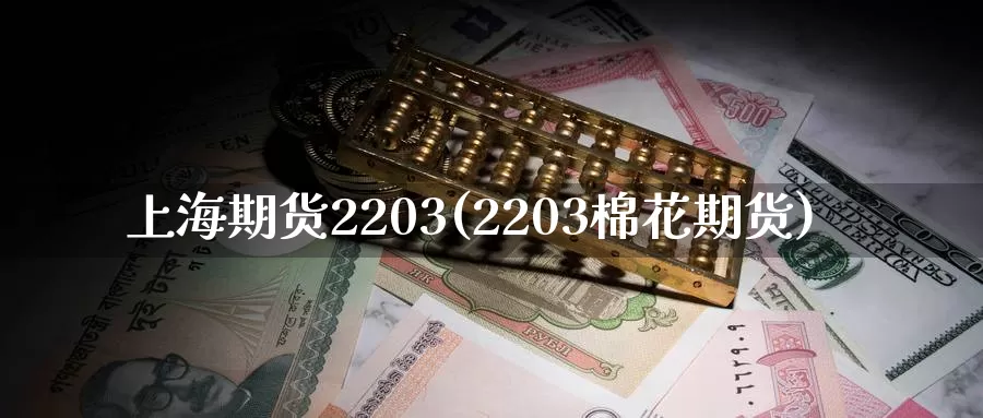 上海期货2203(2203棉花期货)