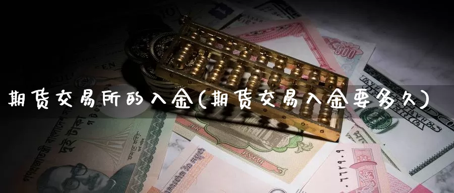 期货交易所的入金(期货交易入金要多久)