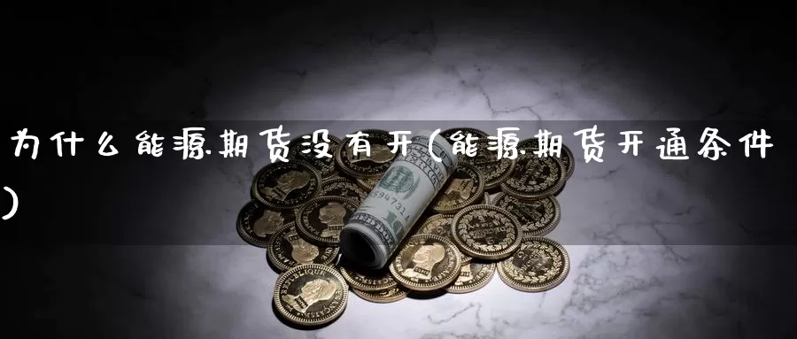 为什么能源期货没有开(能源期货开通条件)