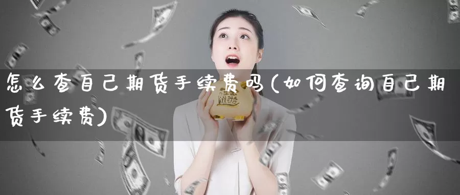 怎么查自己期货手续费吗(如何查询自己期货手续费)