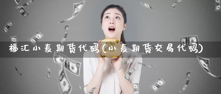 福汇小麦期货代码(小麦期货交易代码)