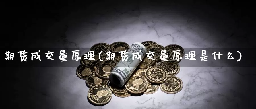 期货成交量原理(期货成交量原理是什么)