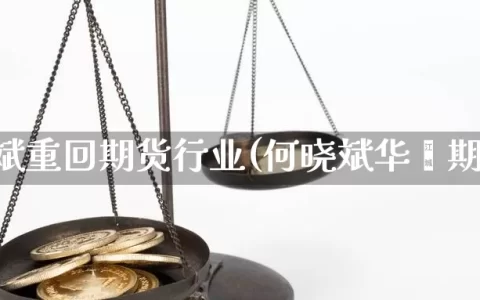 何晓斌重回期货行业(何晓斌华鑫期货)