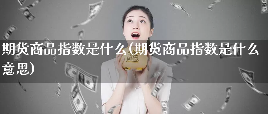 期货商品指数是什么(期货商品指数是什么意思)