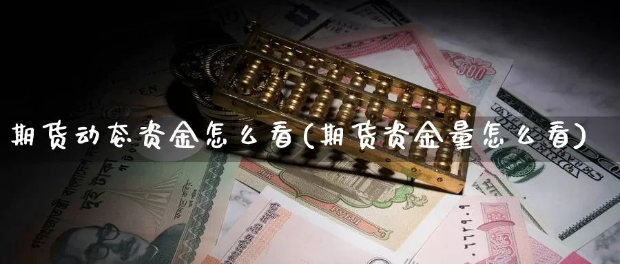 期货动态资金怎么看(期货资金量怎么看)