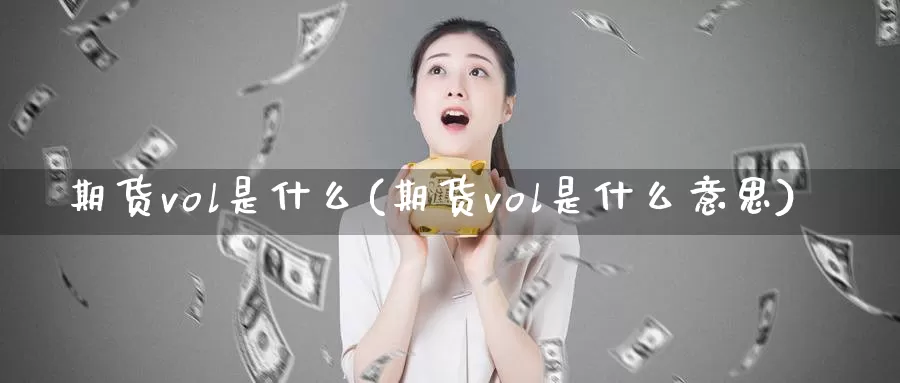 期货vol是什么(期货vol是什么意思)