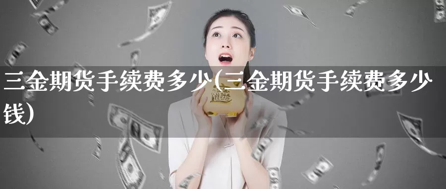 三金期货手续费多少(三金期货手续费多少钱)