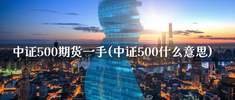 中证500期货一手(中证500什么意思)