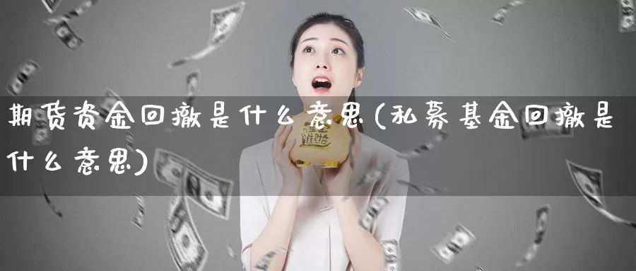 期货资金回撤是什么意思(私募基金回撤是什么意思)