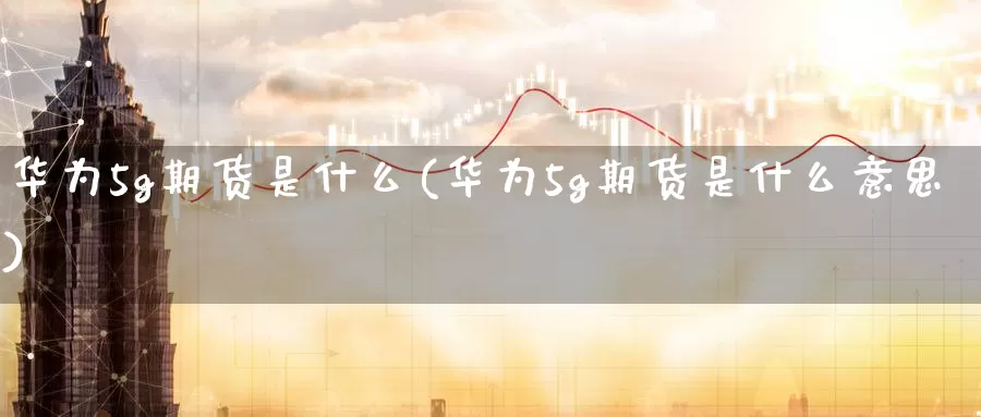 华为5g期货是什么(华为5g期货是什么意思)